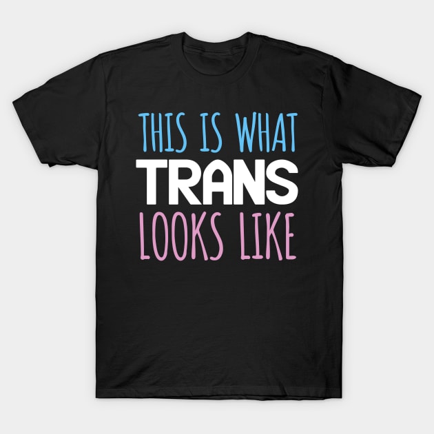 This is what trans looks like T-Shirt by captainmood